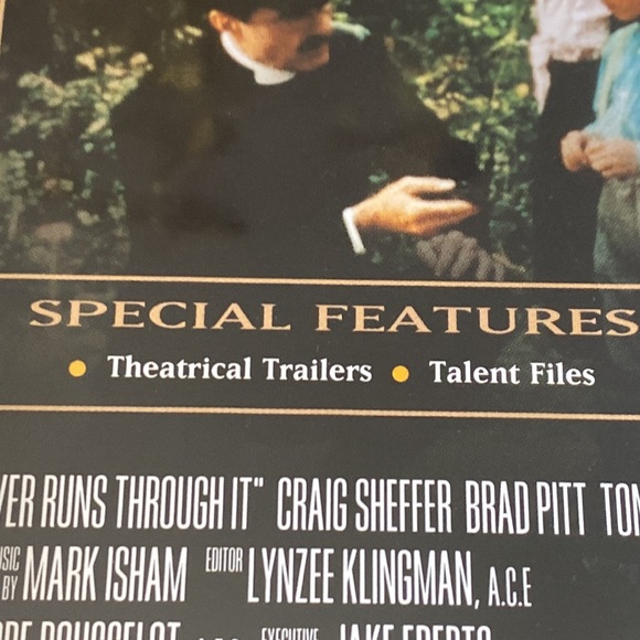 🎬PRICING🎬 A River Runs Through It DVD with Robert Redford - Picture 4 of 6